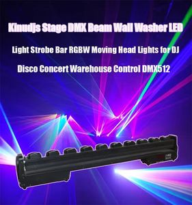 Kinusdjs <span class=keywords><strong>DMX</strong></span> Haz de Arandela de pared Barra estroboscópica de luz LED RGBW Cabeza móvil Luces de discoteca Control de almacén de aluminio DMX512 para DJ - Product Image 4