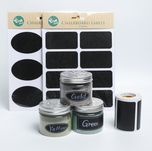 Etiqueta de despensa impermeable, <span class=keywords><strong>tablero</strong></span> negro, <span class=keywords><strong>vinilo</strong></span> brillante, Color, pegatina adhesiva para pizarra, rollo de pegatina de pizarra de borrado en seco - Product Image 1