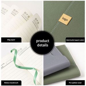 Ensemble de carnets de notes haut de gamme avec logo, ensembles promotionnels pour entreprises, cadeaux d'hommage pour cadres et personnel de bureau - Product Image 2