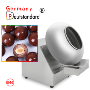 Machine à enrober de chocolat pour la transformation des noix, haute productivité, 220V, machine à fabriquer du chocolat - Product Image 3