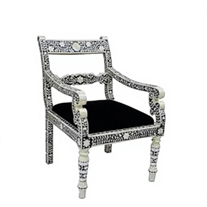 Handmade Bone Inlay Electric Adjustable Modular Leisure <b>Dining</b> <b>Chair</b> Modern Living Room Apartment Home Polyester Handle - Product Image 3