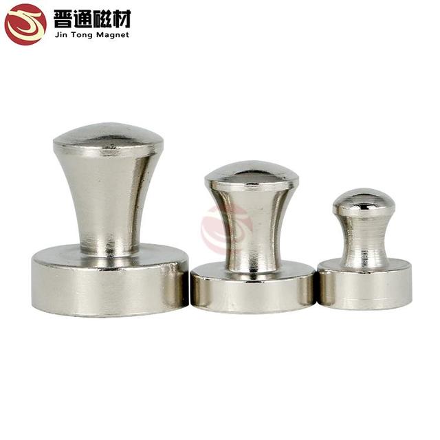 Metal Magnetic Push Pin Magnet Fridge Magnets Whiteboard Mini Magnetic Pin for Office