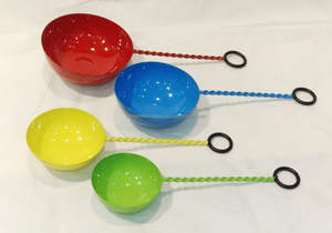 Cucharas medidoras de metal chapado en cobre de alta calidad con diseño de moda Forma personalizada de acero inoxidable para utensilios de cocina - Product Image 3