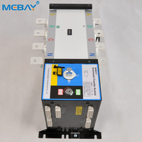 Interrupteur de transfert automatique électrique MEBAY ATS 400A 4P Interrupteur double alimentation MBSI-400GA