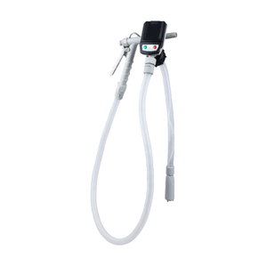 Pompe de transfert de carburant centrifuge électrique 3,8 GPM alimentée par batterie 5V 12V certifiée ATEX pour remplissage d'huile et de carburant en plastique avec 1 buse - Product Image 1