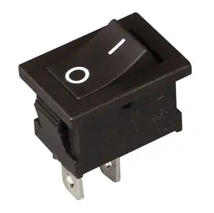 Interruptor liga-desliga-liga 10a KCD1-101A v, interruptor de balanço para secador de cabelo interruptor elétrico iluminado de led