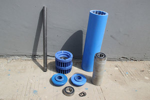 Rouleau de convoyeur UHMW-pour le transport de l'industrie chimique des boissons alimentaires, auto-lubrifiant, rouleau de surface antiadhésif - Product Image 2