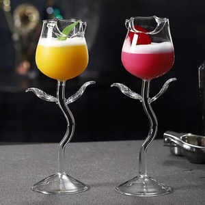 Sáng Tạo Cá Nhân Thanh Thủy Tinh Tùy Chỉnh-Hình Cocktail Martini Margarita Rượu Vang Cho Rượu Sâm Banh Cốc Cho Các Bên - Product Image 4