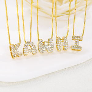 Superventas transfronterizos: colgante de collar con letras inglesas de 26 letras, accesorios de bricolaje con diversas combinaciones - Product Image 2
