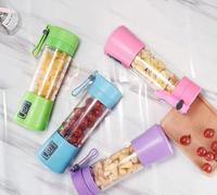 Nouveau modèle de presse-agrumes vertical multifonctionnel domestique portable, mini-tourbillon à quatre lames, alimenté par USB, rechargeable, 150W