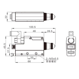 Buse ionisante antistatique KESD M-KZ-10A, éliminateur d'électricité statique haute fréquence pour l'assemblage électronique - Product Image 3