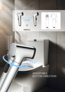 Квадратная насадка для биде, 360 градусов - Product Image 4