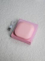 Miroir LED personnalisé avec logo Winway, cadeau pour la Saint-Valentin, miroir de maquillage portable rose mignon, miroir compact double face avec lumière LED
