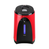 Bouilloire électrique CB 5 litres, distributeur d'eau chaude, thermos pour usage domestique et hôtelier