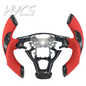 Accessoires d'intérieur de voiture Volant <span class=keywords><strong>F1</strong></span> en fibre de carbone forgé pour Honda <span class=keywords><strong>Civic</strong></span> Honda Accord 2018 2019 2020 2021 2022 - Product Image 3