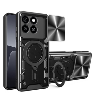 Funda de teléfono con armadura para soporte de anillo de protección de cámara para <span class=keywords><strong>ZTE</strong></span> <span class=keywords><strong>Blade</strong></span> V70 Max 4G RedMagic 10 Pro <span class=keywords><strong>Blade</strong></span> A31 Plus A54 A51 V41 Axon 40 Lite - Product Image 1