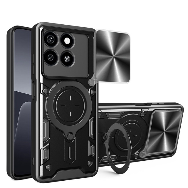 Camera Protect Ring Holder Armor Phone Case for ZTE Blade V70 Max 4G RedMagic 10 Pro Blade A31 Plus A54 A51 V41 Axon 40 Lite