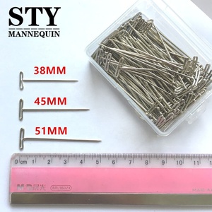 Plussign Tóc Giả Ghim Chữ T Để Giữ Tóc Giả Tóc Nối Dài Tóc Giả Làm Mẫu Đan Chặn Và Ghim Chữ T Thủ Công - Product Image 5