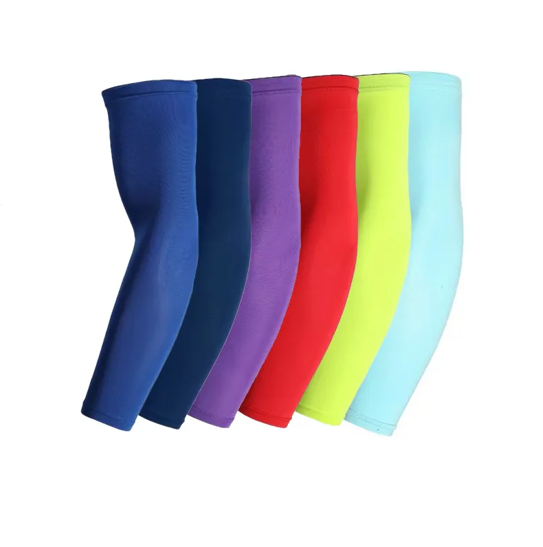 Summer Unisex Plus Size Cycling Basketball Silicone Compression Arm Sleeves