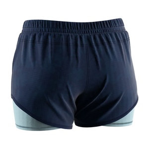 Shorts de sport 2-en-1 pour femme, doublés, séchage rapide, pour musculation, entraînement et yoga - Product Image 4