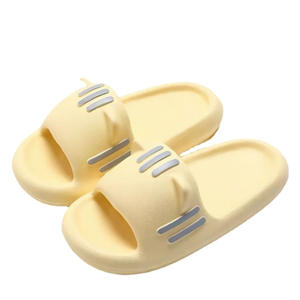 Sandalias de Verano para Mujer con Diseño de Orejas de Gato, Punta Abierta, Antideslizantes, Suela Gruesa, para Interiores y Exteriores - Product Image 1