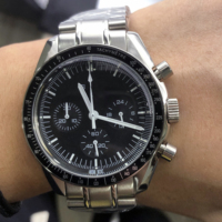 Montre Vk63 40MM pour homme, chronographe, étanche, quartz, verre saphir, mouvement automatique VK63, style sport