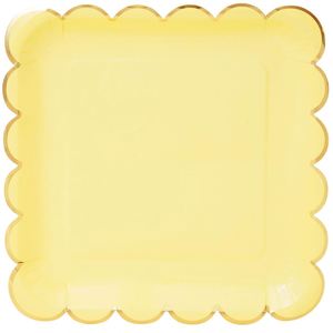 Modern 9-Inch Foil Disposable Paper <b>Plate</b> Pack for Weddings and Holidays Hot Selling Party Tableware & Decorations - Product Image 3