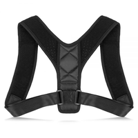 Correcteur de posture en gros à expédition rapide, soutien dorsal réglable, ceinture correctrice de posture corporelle pour le travail et l'entraînement