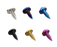 Penjualan Langsung Pabrik, Produksi Pabrik, Soket Torx M8 Metrik Kelas 4, Baut Titanium Ulir Halus, Sekrup Self Tapping untuk Sepeda Motor