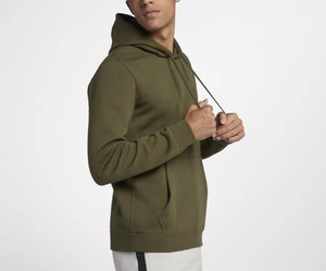 Oem <span class=keywords><strong>Service</strong></span> High Quality Navy Green Blank 100% Organic Heavyweight Cotton Men's Hoodies For Men - Product Image 1