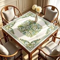 Nouveau design de style chinois - Tapis de mahjong en caoutchouc épaissi et silencieux - Tapis de table antidérapant et insonorisant