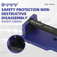 Testeur de séparation d'écran LCD industriel universel KGX-702PRO à chauffage rapide avec pince de maintien large pour iPhone, Android, iPad, tablette