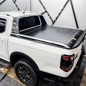 Ford Ranger Wildtrak T8 Pickup Trunk Tonneau Cover Heavy Duty <span class=keywords><strong>Aluminium</strong></span> Manuel Rouler Hard Lid Shell <span class=keywords><strong>Camion</strong></span> Bed Cover - Product Image 5