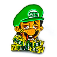 Produsen pin enamel keras kustom video retro game enamel pin lunak keras
