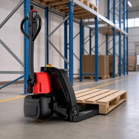 Chariot élévateur à palettes électrique à batterie lithium pour la manutention en entrepôt