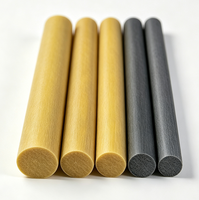 Tige ronde solide en PRV (Plastique Renforcé de Fibre de Verre) directement de l'usine, barre solide en fibre de verre, bâton isolant en fibre de verre, tige en fibre de verre SR01