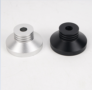 Pieds d'isolation pour tourne-disque en aluminium usiné CNC sur mesure, anodisés, anti-choc pour lecteur de disques vinyles HiFi - Product Image 1
