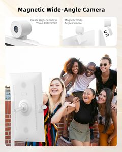Moniteur tactile pivotant de 32 pouces, téléviseur Android portable, caméra 13MP, télécommande, rétroéclairage LED, blanc, rechargeable - Product Image 2