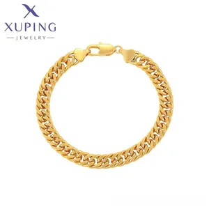 X000693479 xuping jewelry New neutral style simple bracelet 24K gold color exquisite charm personality EU restricted sale