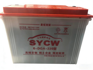 Свинцово-кислотный аккумулятор Sycw 220 12В 1800Втч для электрических погрузчиков и систем накопления энергии - Product Image 1