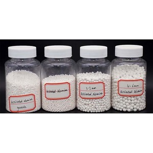 Fabricant déshydratant de haute résistance de <span class=keywords><strong>granules</strong></span> d'alumine activée de CAS 1302 pour l'adsorption de dessiccateur d'air pour des additifs de pétrole - Product Image 1