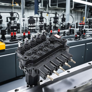 XCMG GR135 브레이크 유압 발 밸브 판매용 손잡이가있는 유압 아웃트리거 밸브 - Product Image 5