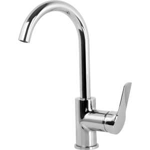 Mélangeur de lavabo à levier unique chromé série 4 Outil de tournage de qualité supérieure - Product Image 1