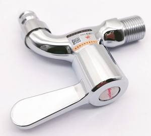 Desain Modern 1/2 inci kuningan baskom otomatis keran tunggal Dual buka cepat terbuka satu outlet antibocor pasokan air - Product Image 5