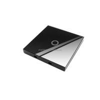 Transmisor Inalámbrico Universal RF433 Mhz de 50m con Pantalla Táctil en la Pared para Control de Luces/Interruptores/Puertas de Garaje, Señal Estable