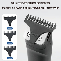 Nouvelle tondeuse à cheveux électrique professionnelle multifonctionnelle 3 en 1 pour hommes, tondeuse à cheveux, tondeuse à poils de nez, kit de coupe