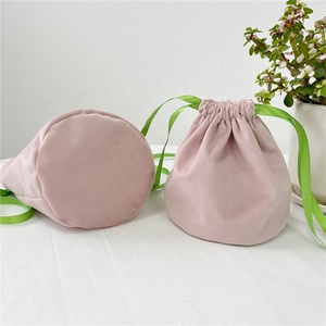 Chuanghua Eco Friendly Luxury Velvet <b>Dust</b> <b>Bag</b> <b>Dust</b> <b>Bags</b> Custom Packaging <b>Bag</b> Velvet Round Pouch With Tassel - Product Image 6