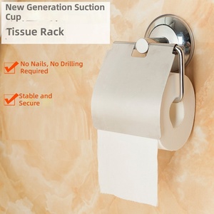 <span class=keywords><strong>Portarotolo</strong></span> da Bagno Moderno a Incasso, Porta Carta Igienica da Parete per Hotel, Accessori Bagno di Alta Qualità - Product Image 2