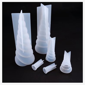 Moule en résine pour corne de licorne Décorations de Noël Moule en silicone pour fondant DIY Outils pour gâteau Artisanat en résine - Product Image 3