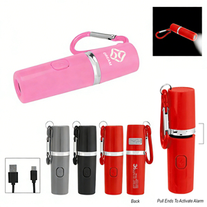 Custom Rechargeable LED Flashlight Keychain High Power Torch Light for Womens Outdoor Activities Safety Travel Use